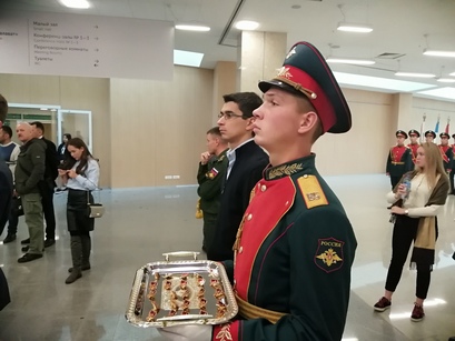 Прошло торжественное принятие в ряды Юнармии