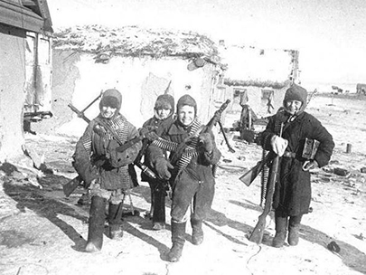 Добровольцы-дети Великой Отечественной войны