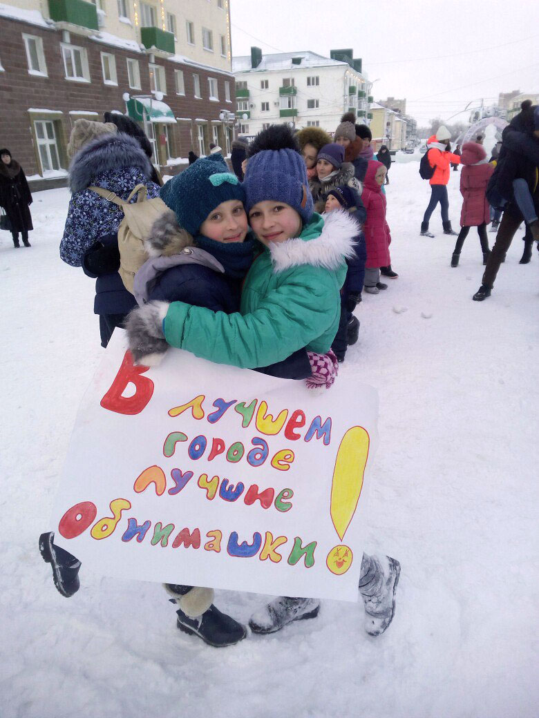 В лучшем городе-лучшие обнимашки!