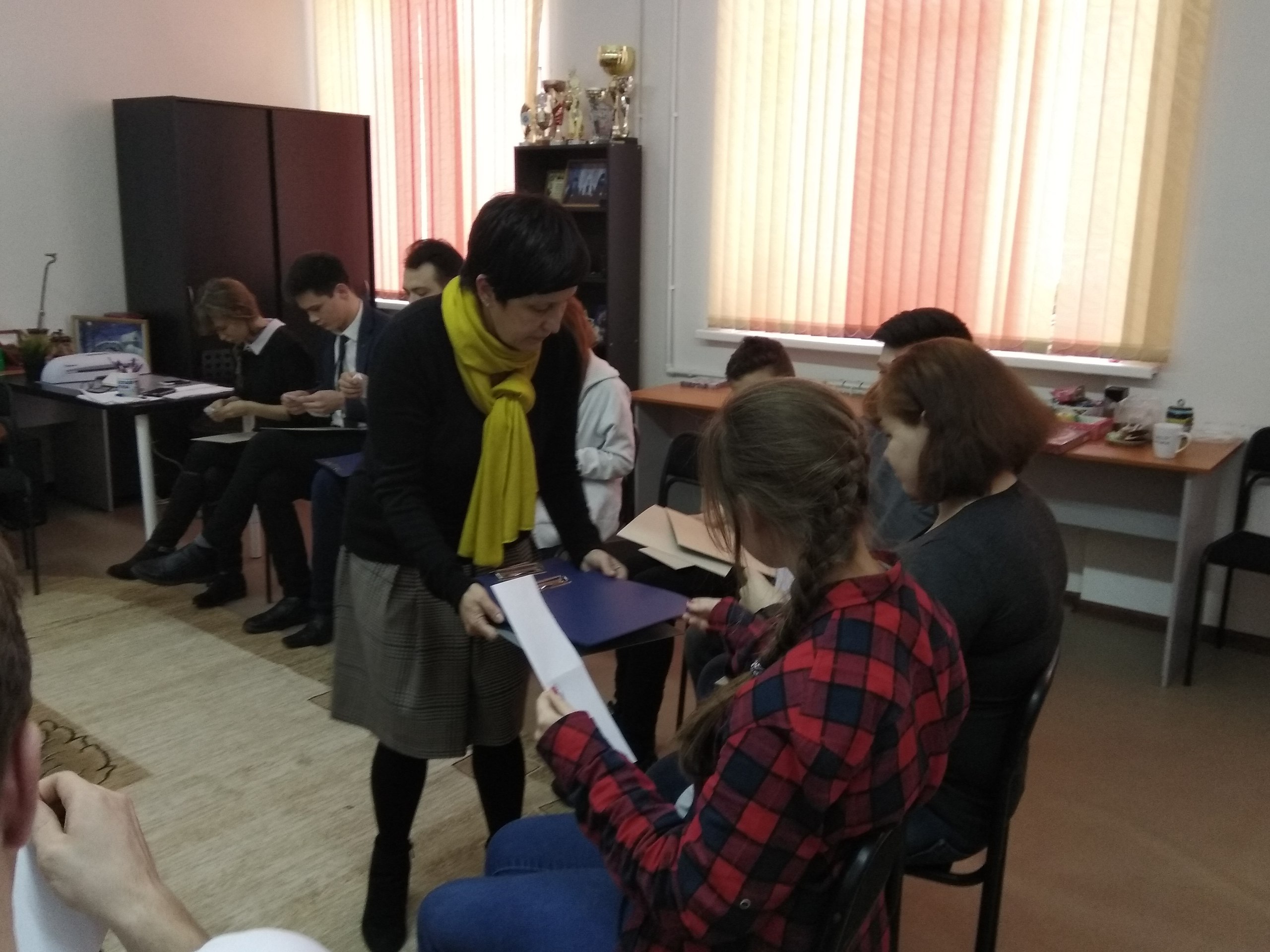 17 марта прошёл тренинг для подростков и молодёжи, 
